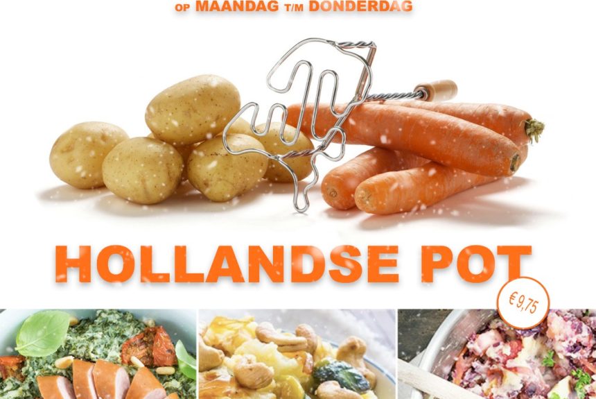 De gehele maand januari Hollandse Pot in de Groene Druif De gehele maand januari Hollandse Pot in de Groene Druif